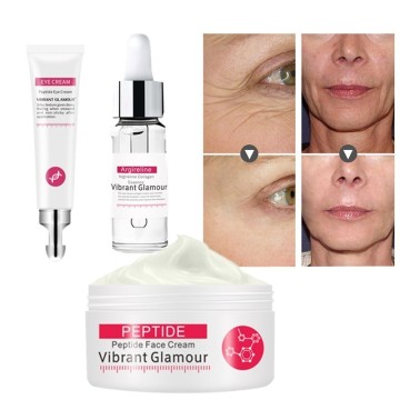 VIBRANT GLAMOUR 1 Set Face Cream Argireline Pure Collagen Serum Cream Anti-wrinkle Firming Anti Aging Moisturizing skin care