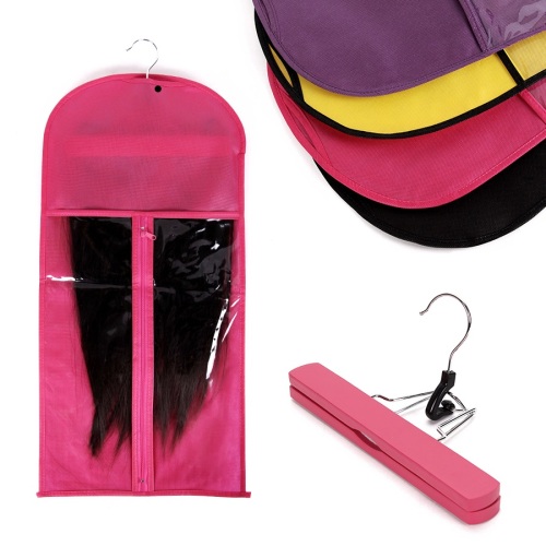 Hair Extensions Storage Bag With Hanger For Wig Supplier, Supply Various Hair Extensions Storage Bag With Hanger For Wig of High Quality