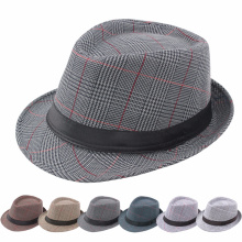 Top hat middle-aged spring and summer fashion gentleman hat jazz hat outdoor sun hat British retro hat