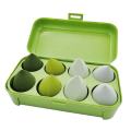 Hot Sale Green 8PCS/box Latex Free Sponge Egg