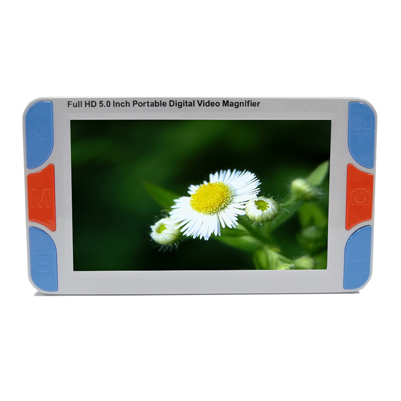 5" LCD Display Low Vision Video Magnifier electronic reading aid, Digital Handheld portable Video Magnifier