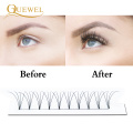 Quewel Pre-made Volume Eyelash Extensions Russian Individual Eyelashes Faux Mink Fans Lashes 16/17/18mm C&D Curl 3D/4D/5D/6D