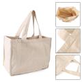 Unisex Handbags Custom Canvas Tote Bag Grocery Daily Use Reusable Cotton Travel Casual Shopping Bag for Fruit Vegetable