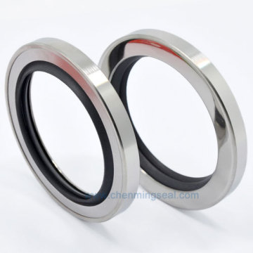45*60*8 mm Screw Air Compressor Oil Seals GHH-RAND OS70 Spare Parts Double Lip Rotary Shaft Oil Seals PTFE Stainless Steel Seals