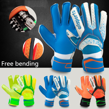 Kids Adults Professional Goalkeeper Gloves Finger Protection Thickened Latex Soccer Football Goalie Gloves Goal keeper Gloves