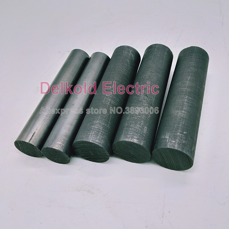 length95mm~100mm High-purity graphite rods graphite carbon rod high-temperature conductive graphite electrodes