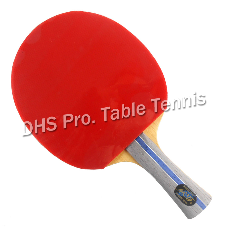 professional Racket Galaxy YINHE 896 with 2Pcs Galaxy YINHE Mars II Shakehand long handle FL