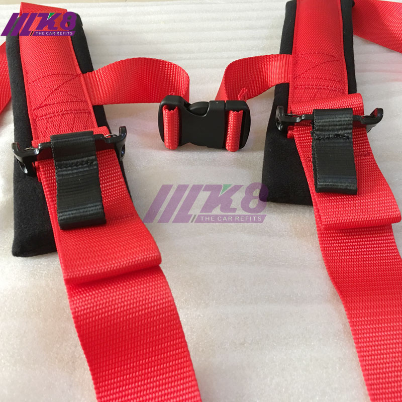 K8-6002 2 Inch 5 point Latch Link Car Auto Racing Sport Seat Belt Safety Racing Harness