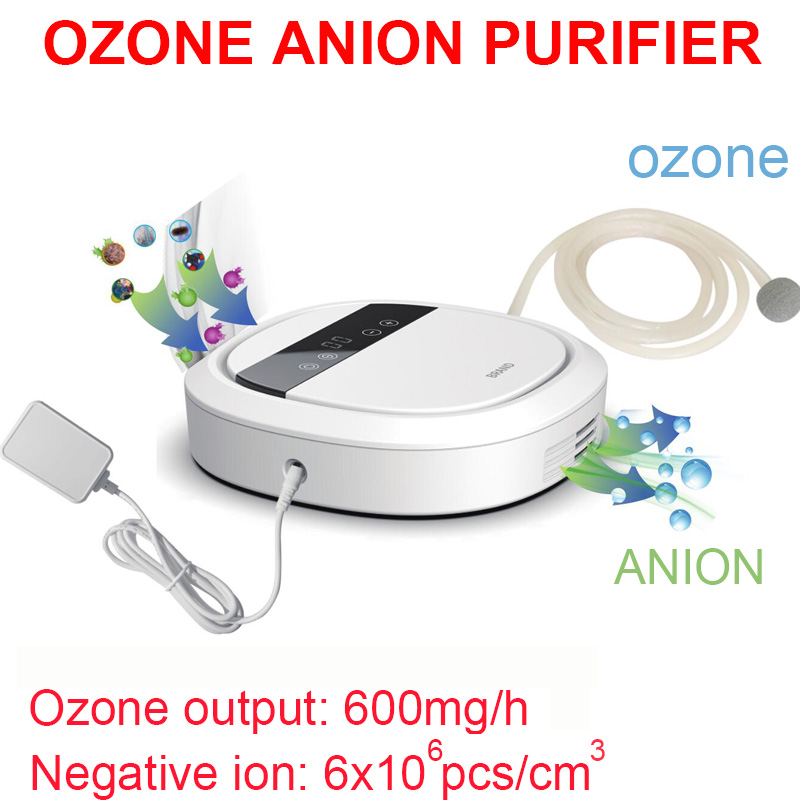 Household Ozone Generator ionizer Air Disinfect Machine Anion Purifier Air Cleaner Oil Vegetable Meat Fresh Purify Air Water