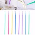 100Pcs Dental Micro Brush Disposable Materials Tooth Applicators Eyelash Brush Makeup Tools Teeth Whitening L/M/S TSLM1