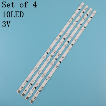 4Pieces/lot LED BACKLIGHT SET FOR SAMSUNG UE32EH5000 TV 32F-3535LED-40EA FROM LTJ320HN07-V A 100%NEW 58CM 10LED