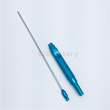 Liposuction instruments 25cm x 3.0mm Porous Luer Lock Liposuction Cannula with Reusable Handle ,Care Instruments