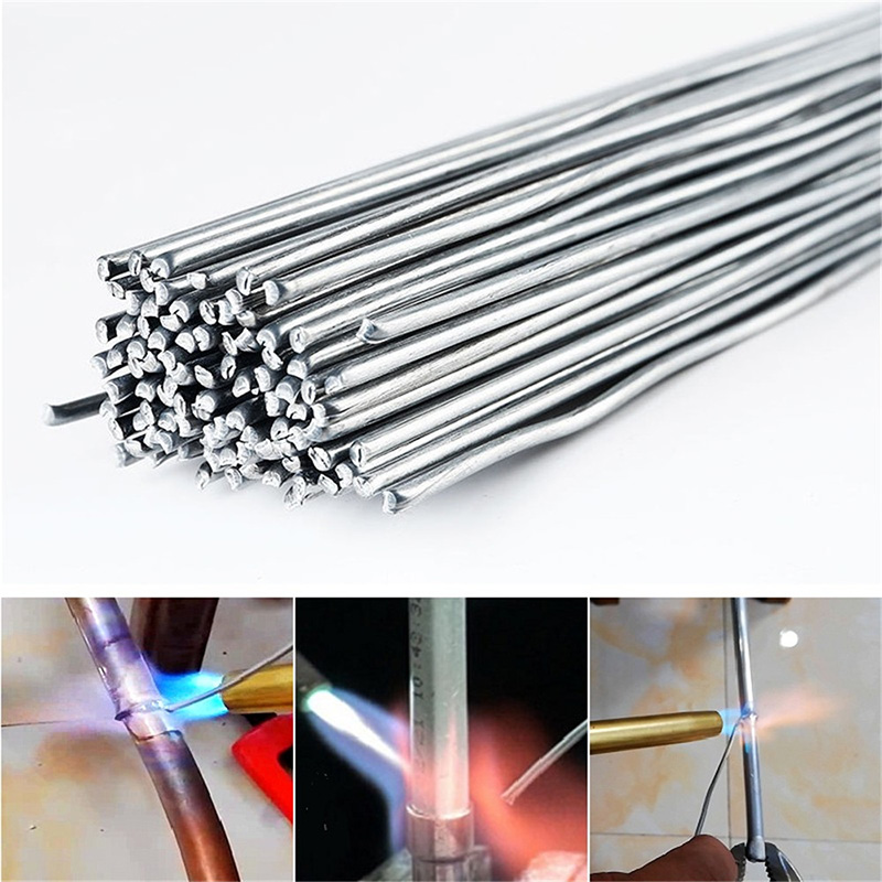 10pcs 1.6/2/2.4/3mm Low Temperature Welding Wire Aluminum Welding Electrode Aluminum Electrode without Multitool