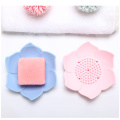 Bathroom Silicone Flexible Soap Dishes Storage Holder Soapbox Plate Tray Drain Creative Bath Tools