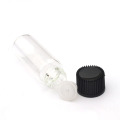 10pcs Hot Small Clear Glass Bottle with Orifice Reducer and Cap Essential Oil Mini 5ml Bottle