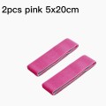 2Pcs Pink 5x20cm