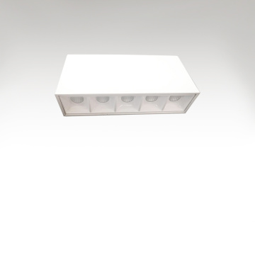 Direct Installation White Reflector 5W 10W 20W 30W Linear Ceiling Lighting Fixtures Surface Mounted Spot Light Lamp