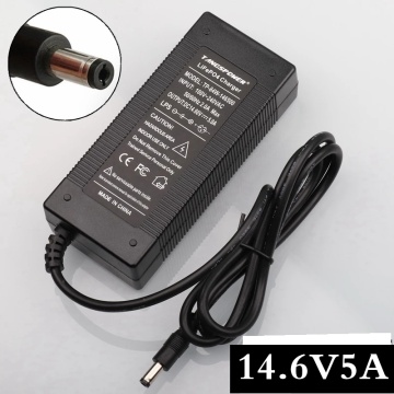 14.6V 5A LiFePO4 Charger 4Series 12V 5A Lifepo4 battery charger 14.4V battery smart charger For 4S 12V LiFePO4 Battery