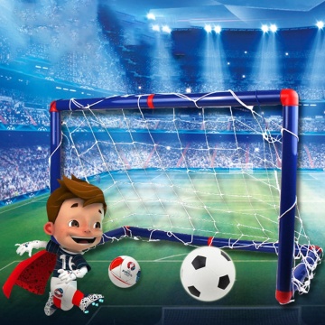 2020NEW Folding Mini Football Soccer Ball Goal Post Net Set Pump Kids Sport Indoor Outdoor Games Toy Child Birthday Gift Plastic