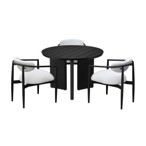 Stylish Aluminum Outdoor Dining Set with Weatherproof Design