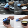 5Pcs 5 Inch Soft Microfiber Car Waxing Polishing Sponge Buffer Pad Polisher Microfiber Durable Easy to Use Soft