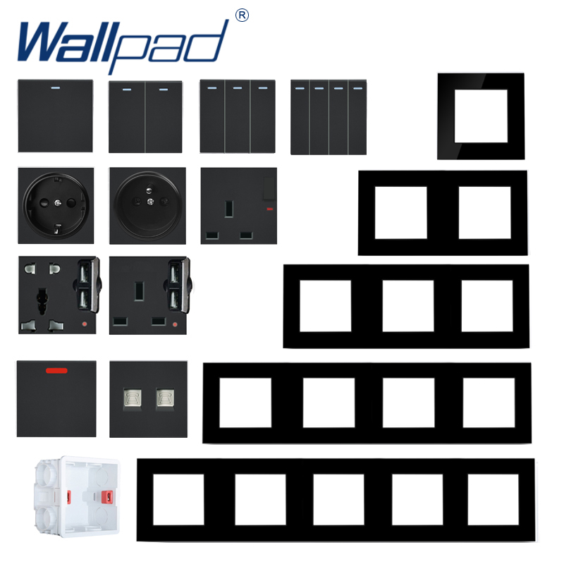 Wallpad 4 Pin Audio Socket Audio Outlet Function Key For Module only 52*52mm