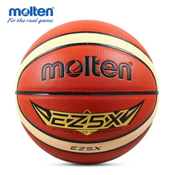 Original Molten Basketball EZ Series Official 4/5/6/7 PU Leather Basket Ball For Indoor & Outdoor Match Training 100% Brand New