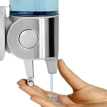 Plastic Liquid Hand Soap Dispenser 500ml Wall Mount Shower Gel Shampoo Dispenser