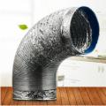 1.5m/2m Aluminum Foil Duct Hose Flex Air Intake Pipe Ventilation Fan Exhaust Vent Hose for HVAC Ventilation