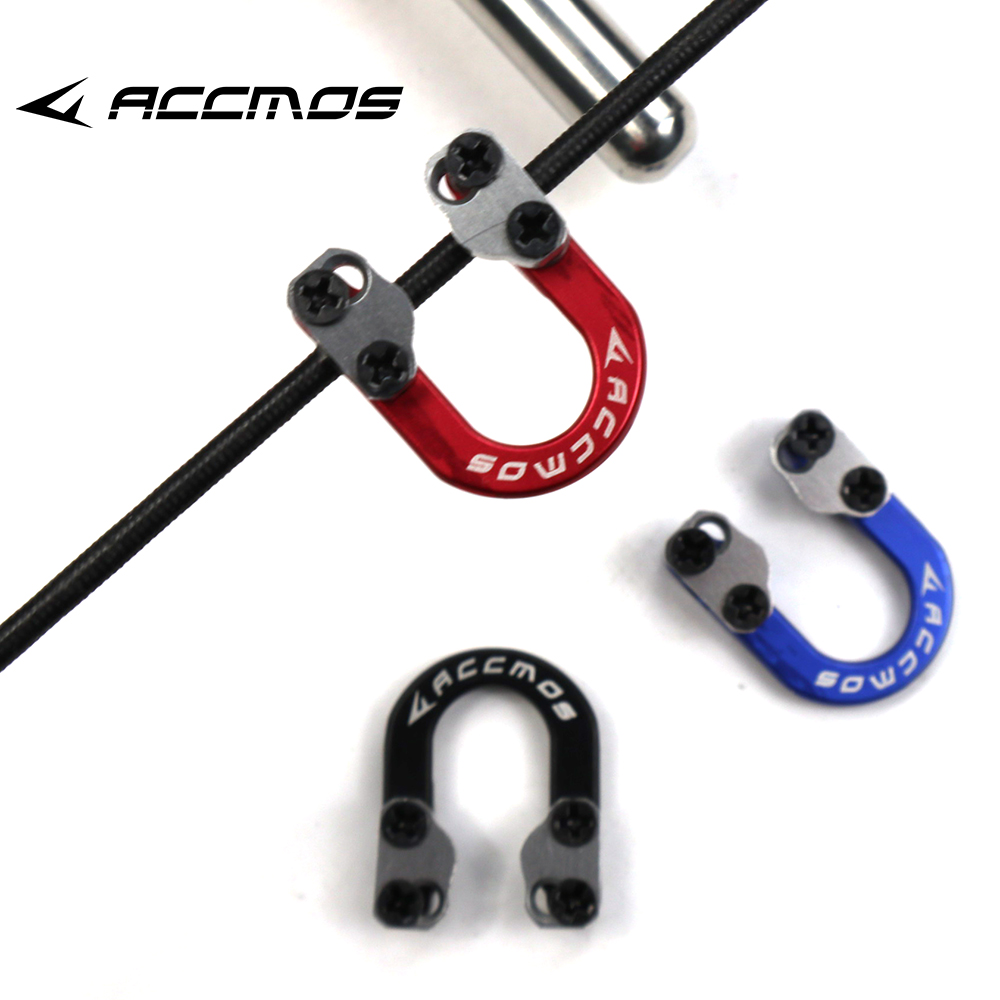 Compound bow Aluminum D Loop Release Bow String Nock D Loop D Ring U Nock Bowstring Safety Release Metal Buckle