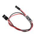 2PCS 2.7A 1S Dual Way Micro Brushed ESC 3.3-6V Winch Reversing with Overheat Out of Control Protection for RC Car Micro Airplane