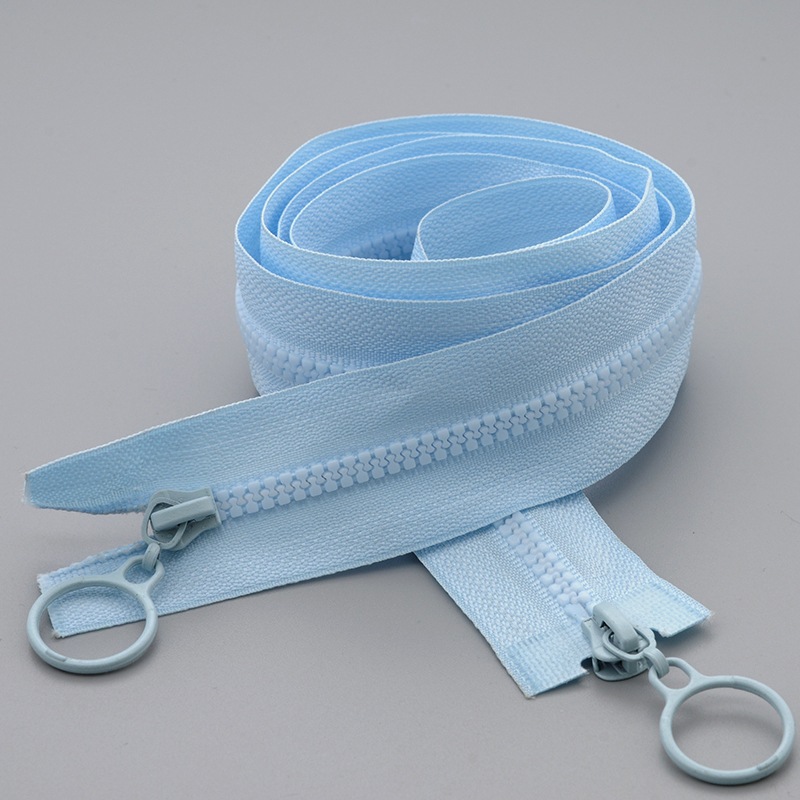 60cm/80cm/100cm/120cm/150cm No. 3 resin zipper clothing textile accessories color zipper pillow pants double open tail zipper