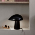 Nordic Simple Black White Mushroom Table Lamp Modern Creative Personality Bedroom Living Room Decorative Lamp Bedside Lighting