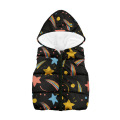 Rainbow Star Baby Boys Vest Children Waistcoat Clothes Dino Kids Sleeveless Jacket Coat Boy Tops Hooded Overcoat Fleece Outfits