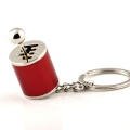 Car Key Chain Removable Transmission Gear Shift Gearshift Knob Gearbox Keychain Keyring Six Speed