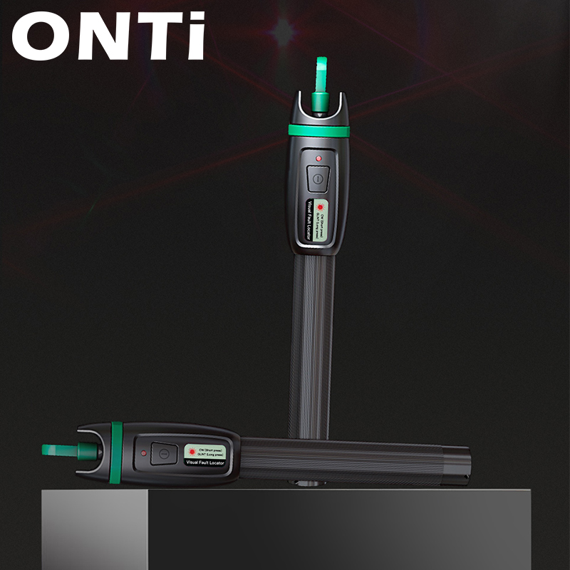 ONTi High Quality Visual Fault Locator 1mW 10mW 20mW 30mW Red Light Fiber Optic Cable Tester 5-30KM Range