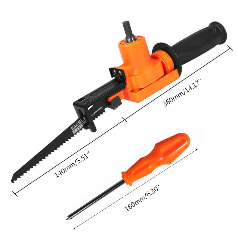Portable Cordless Metal Cutting Reciprocating Saw Power Tool Electric Drill Fixing with Wood Blades Woodworking