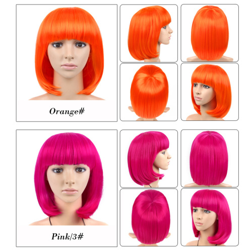 High Temperature Fiber Synthetic Bob Wig For Women Supplier, Supply Various High Temperature Fiber Synthetic Bob Wig For Women of High Quality