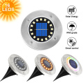 16 LED Solar Outdoor Garden Light Waterproof Solar Ground Lamps Street In-Ground Landscape Lighting for Pathway Lawn lights