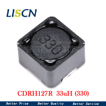 10PCS CD127 CDRH127R 12x12x7MM 33uH 330 Shielded Inductor SMD Inductors