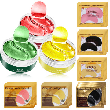 Seaweed Collagen Eye Mask Gel Eye Patches Remove Dark Circles Anti Aging Wrinkle Under Eye Sleeping Mask Moisturizing Face Mask