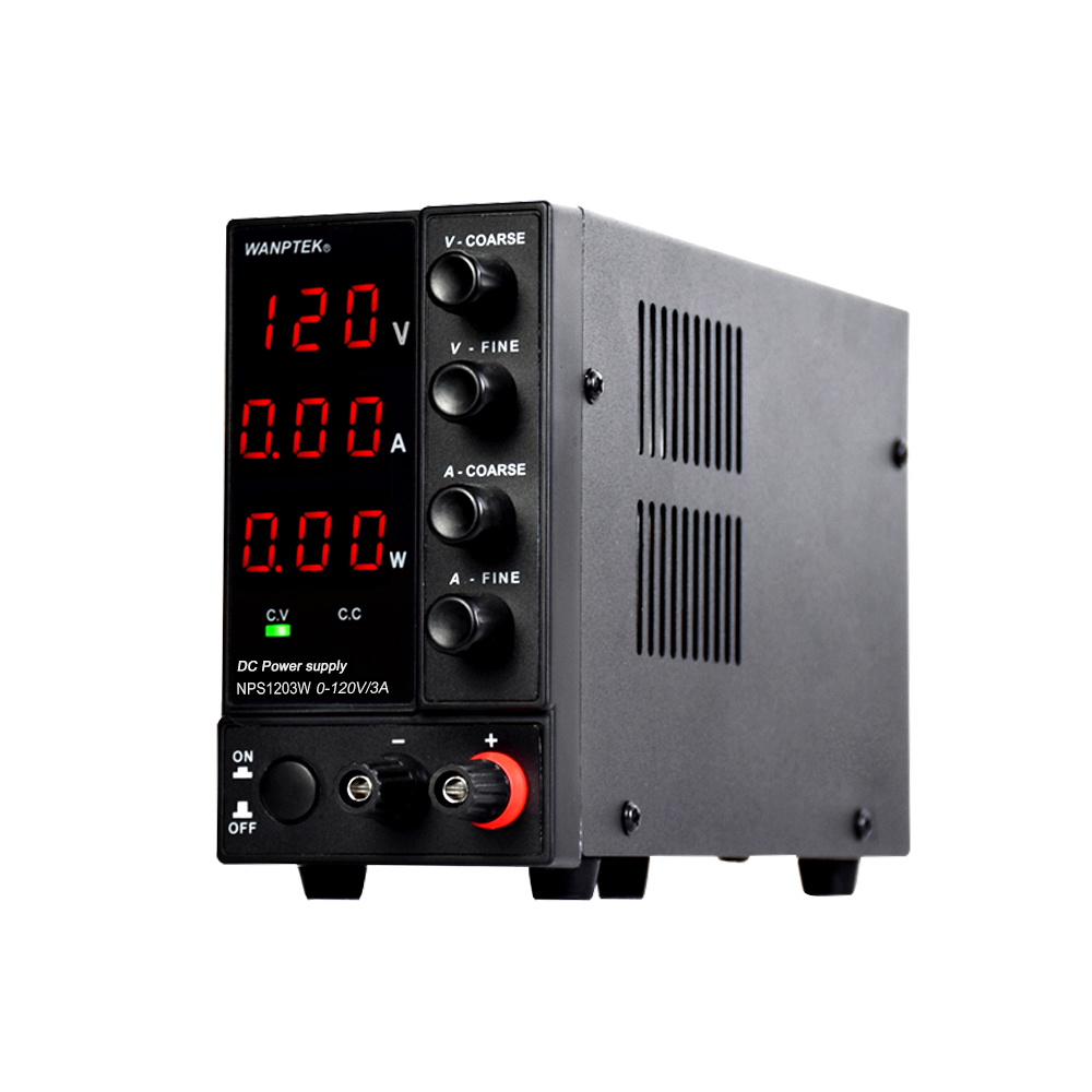 NPS1203W laboratory switching power supply adjustable 120V 3A variable Voltage regulator stabilizer bench source dc power supply