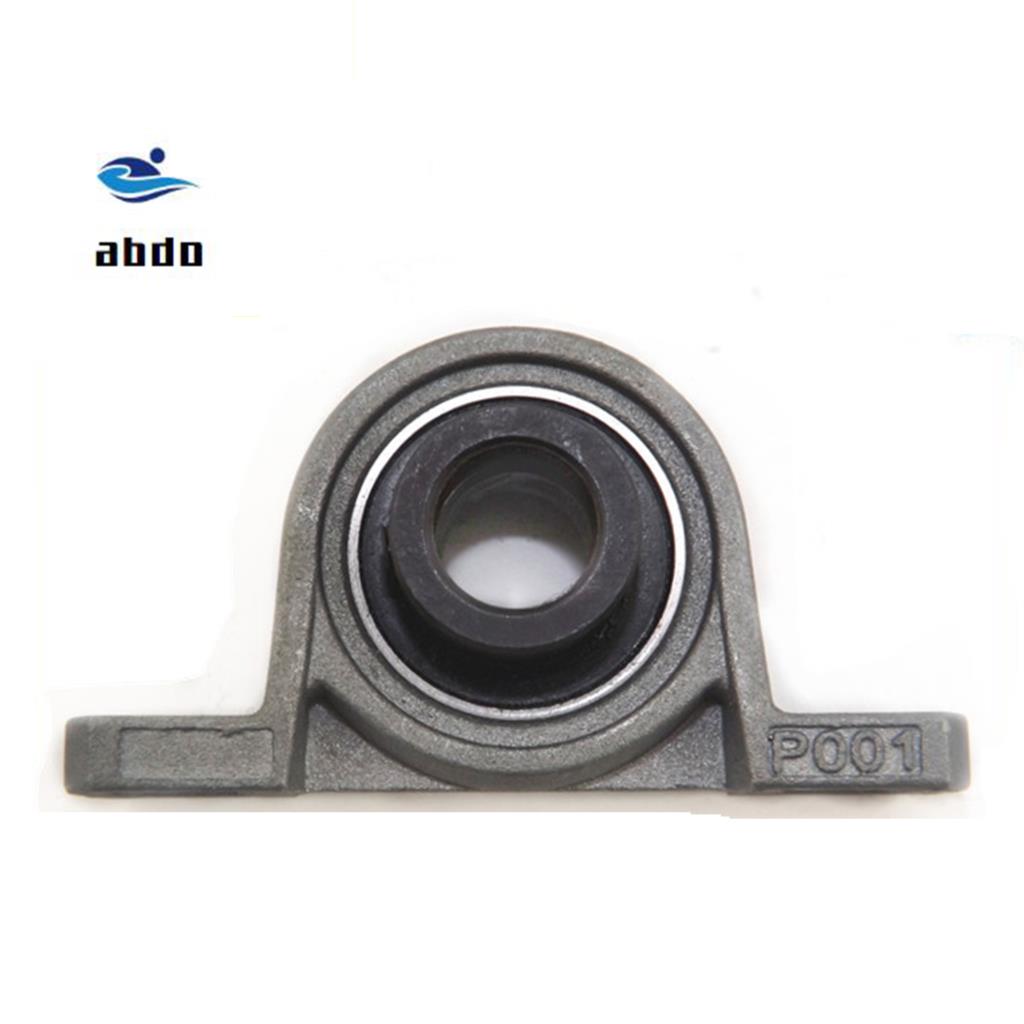 High quality 2pcs 15mm caliber Zinc Alloy mounted bearings KP002 UCP002 P002 insert bearing pillow block bearing housing
