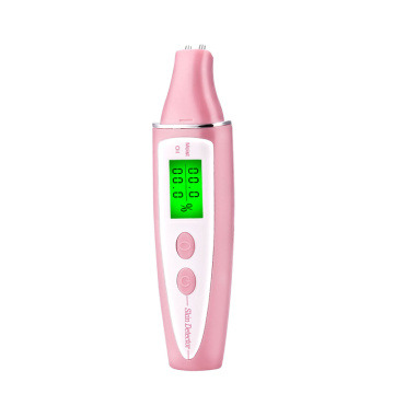 LCD Display Precision Skin Sensor Tester Face Beauty Skin Care Tools Facial Moisture Water Oil Analyzer AAA Battery Operated 45