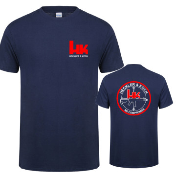 Hk Heckler Koch No Compromise Man T-shirt Cotton Cool Heckler Koch T Shirts Tops LH-229