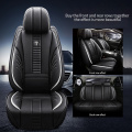 Luxury Car Seat Covers PU Leather Car Seats Cover Interior Four Seasons Auto Protector Seat Universal Leather Seat Accessories