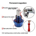Reusable Permanent Magnetism 5000 Gs Titanium Alloy Magnetic Oil Drain Plug Oil Sump Nut M12x1.25 M12x1.5 M12x1.75 M14x1.5