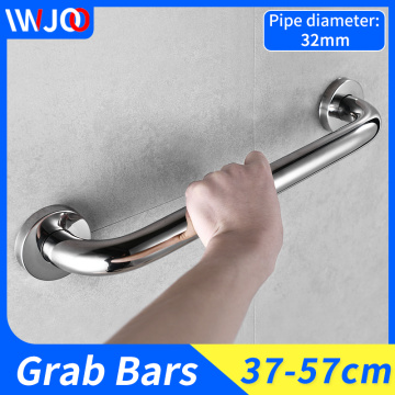 Bathroom Handrail Stainless Steel Disabled Shower Bathtub Safety Handle Wall Mount Bathroom Grab Bars for Elderly Towel Rack