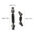 New Metal Front Rear Drive Shaft for 1/16 WPL B36 B16 C14 C24 B24 Henglong Truck RC Car Spare Parts