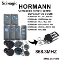 Hormann Marantec 868 garage door remote control duplicator HSM2 HSM4 868 Marantec Digital D302 382 remote garage gate control